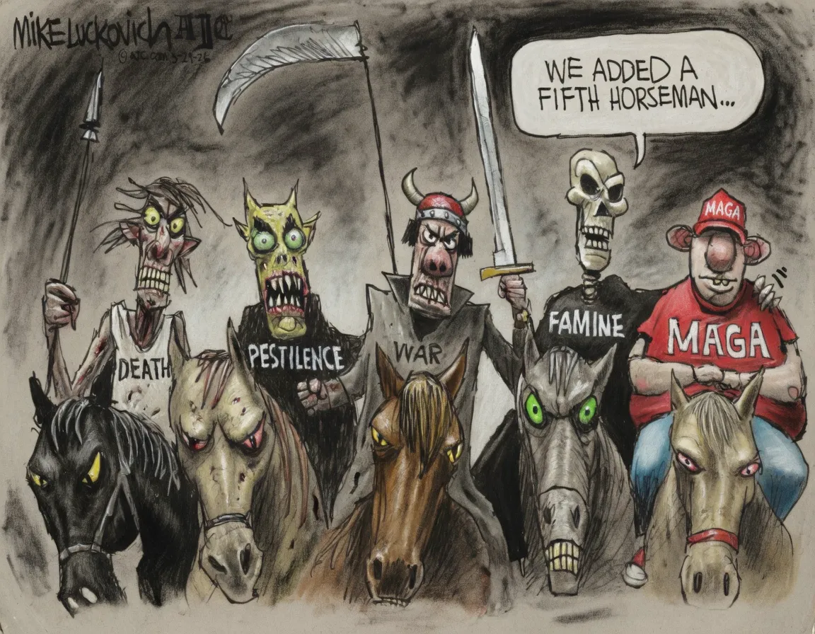 Illustration: Mike Lukovich